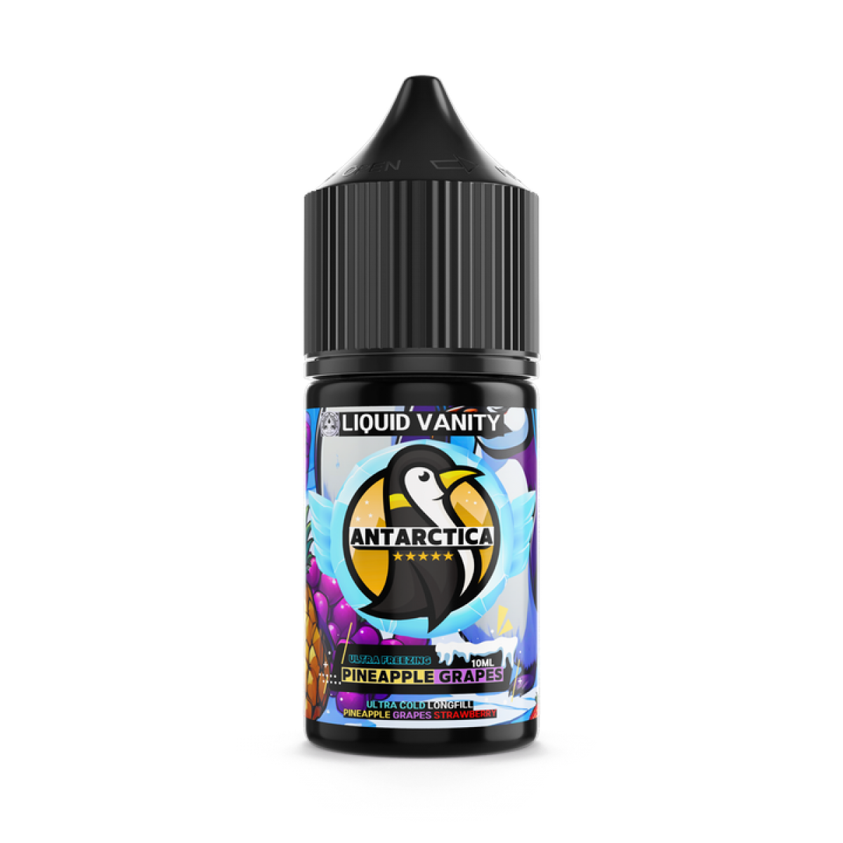 Liquid Vanity Antarctica Pineapple Grapes Flavorshot 10ml/30ml